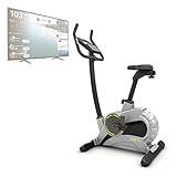 Bluefin Fitness TOUR 5.0 Exercise Bike | Home Gym Equipment | Exercise Machine | Spin Bike | Kinomap | Live Video Streaming | Video Coaching & Training | Bluetooth | Smartphone App | Black Grey Silver