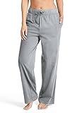 Jockey Women's Sleepwear Everyday Essentials 100% Cotton Pant, Grey Heather, 3XL