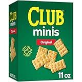 Club Minis Crackers, Lunch Snacks, Snack Crackers, Original, 11oz Box (1 Box)