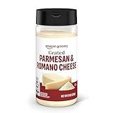 Amazon Grocery, Grated Parmesan & Romano Cheese Shaker, 8 Oz (Previously Happy Belly, Packaging May Vary)