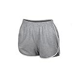 GK High-Waisted Retro Athletic Shorts for Women and Girls (XS, Oxford)