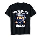 Funny TELEMARKETER Sales Team Telemarketing Employee Award T-Shirt
