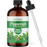 Naturopathy Peppermint Essential Oil, Natural Therapeutic Grade, Premium Quality Peppermint Oil, 4 fl. Oz - Perfect for Aromatherapy and Relaxation