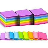 (36 Pack) Sticky Notes 3x3 in Post, 9 Bright Colors Self-Stick Note Pads it, Strong Adhesive, Easy to Post for Home, Office, Notebook