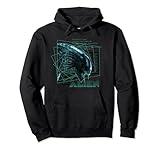 Alien 45th Anniversary Movie Xenomorph Priority One Logo Pullover Hoodie