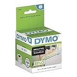 DYMO Authentic LW 1-Up File Folder Labels DYMO Labels for LabelWriter Label Printers White 9/16" x 3-7/16" 2 Rolls of 130 (260 Total)