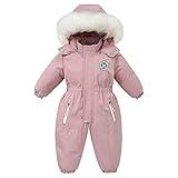 Srkrando Toddler Girl Snowsuit Baby Winter Clothes Kids Snow Suits 2T 3T Jacket Outfits