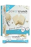 Power Crunch Protein Wafer Bars, High Protein Snacks with Delicious Taste, French Vanilla Creme, 1.4 Ounce (12 Count)