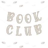 Funmemoir Book Club Decoration Banner, Vintage Reading Book Party Decorations Banner Library Decor for Books Lover School Classroom Home Party Supplies