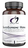 Designs for Health GlucoSupreme Herbal Supplement - Berberine HCl, Banaba, Ginseng + Cinnamon Extract - Vegan, Non-GMO Supplements (120 Capsules)