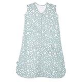 HALO SleepSack, 100% Cotton Wearable Blanket, Swaddle Transition Sleeping Bag, TOG 0.5, Sage Woodland, Small, 0-6 Months