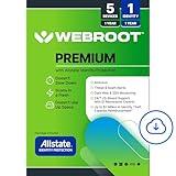 Webroot Premium 2024 with Allstate Identity Protection | Antivirus and Internet Security Software, Advanced Dark Web Monitoring, Password Manager | NEW [Online Code]