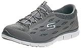 Skechers Sport Women's Gratis Bungee Fashion Sneaker,Grey,7 M US