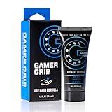 Gamer Grip: Stops sweat on hands & feet - Improves performance - Total Grip Solution endorsed by worlds top athletes in multiple sports + pro gamers. Leading dry hand formula for Hyperhidrosis