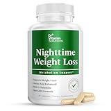 DR. Vitamin Nighttime Fat Burner Supplements - Appetite Suppressants for Weight Loss - Night-Time Fat Burner for Women and Men Supporting Sleep & Relaxation - Metabolism Booster Weight Loss Pills - 30