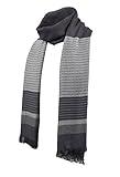 Runtlly Scarf with Pure Bamboo Fiber Material Softness Scarf for Men Comfortable Long Scarf for Spring, Fall or Winter(Gary)