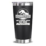 NewEleven Gift For Uncle From Niece, Nephew - Funny Unkie Gift, Uncle Birthday Gifts - Best Present For New Uncles, Funcle, Unky Announcement - 20 Oz Tumbler