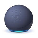 Amazon Echo Dot (newest model), Vibrant sounding Alexa speaker, Great for bedrooms, dining rooms and offices, Deep Sea Blue