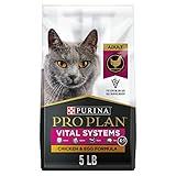 Purina Pro Plan Vital Systems Chicken and Egg Formula 4-in-1 Adult Dry Cat Food - 5 lb. Bag