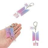 YANENG Kpop Bangtan Boys Merch Keychain Pendant Key Ring Bagpack Keychain School Bag Accessory for Army Fans Gift