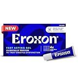 Eroxon Erectile Dysfunction Treatment Gel, New Clinically Proven Topical Gel, Helps Get an Erection Within 10 Minutes, 4 Single Use Tubes