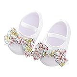 Ballet Shoes for Girls Classic Wearproof Toddler Baby Loafers Shoes Chic Comfortable Flattering Ballet Shoes (White, 12-15 Months)