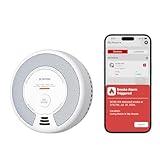 X-Sense Smart Smoke Detector Carbon Monoxide Detector Combo with No Fee App Notification, Replaceable Battery Powered Smoke Detector and Carbon Monoxide Detector, SC06-WX, 1-Pack