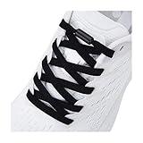 anan520 Elastic Shoe Laces - Elastic No Tie Shoelaces for Adults & Kids Shoes Black
