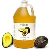 Baja Precious - Avocado Oil 100% Pure, 1 Gallon Jug, Food Grade Perfect for High Heat Cooking, Skincare, Hair Treatments, Soapmaking & More