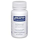 Pure Encapsulations Adrenal Cortex Supplement – Supplement to Support Cortisol Health, Energy Levels, Stress Moderation, and Gland Function – with Bovine Whole Adrenal & Cortex – 60 Capsules*