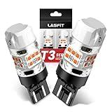 LASFIT T3 7440 7443 LED Bulb Amber 7444NA Built in Resistor 100% Error Free for 4TH Toyota Tacoma 2024 2025 Front Turn Signal Parking Light 500% Brighter 7444 7441 W21W Blinker (2pcs)