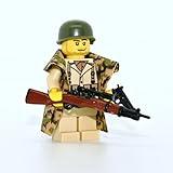 Modern Brick Warfare American WW2 Soldier Sniper Custom Minifigure