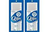 Q-tips Cotton Swabs For Hygiene and Beauty Care Original Cotton Swab Made With 100% Cotton 625 Count (Pack of 2)