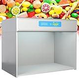 LPLYAA Clothes Color Assessment Cabinet, Color Calibration Tool with 6 Light Sources,Color Matching Cabinet for Textile, Printing, Toys