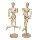 Artist Wooden Manikin Mannequin Sketching Lay Figure Drawing Model Aid Human Figure Artist Draw Painting Model Mannequin Jointed Doll for Art Drawing Human Figure