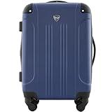 Travelers Club Chicago Hardside Expandable Spinner Luggage, Navy Blue, 20" Carry-On