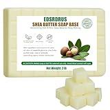 EDSRDRUS 2lb Scent Soap Base DIY Handmade with Shea Butter & Coconut Oil, Moisturizing Melt and Pour Soap Base