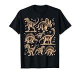 Dinosaur Paleontology Science Biology T-Rex Vintage Graphic T-Shirt