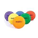 Gamecraft 9" Plastic Flying Discs (Set of 6), Multi