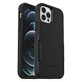 OtterBox iPhone 12 & iPhone 12 Pro Commuter Series Case - Black, Slim & Tough, Pocket-Friendly, with Port Protection