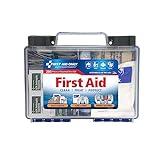 First Aid Only 91248 OSHA-Compliant First Aid Kit, All-Purpose 50-Person Emergency First Aid Kit for Business, Worksite, Home, and Car, 260 Pieces