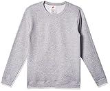 Hanes Boys Eco Smart Crew, Light Steel, Small