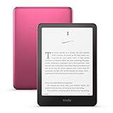 All-new Amazon Kindle Paperwhite Signature Edition (32 GB) – Our fastest Kindle with auto-adjusting front light, wireless charging, and weeks of battery life – Metallic Raspberry