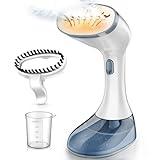 Steamer for Clothes, 1800W Fast Heat-up Clothes Steamer Handheld Garment Steamer with 3 Steam Settings, 380ml Water Tank, 9.8' Cord, Portable Travel Steam Iron for Removes Wrinkle Safe on All Fabrics
