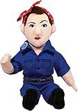The Unemployed Philosophers Guild Rosie The Riveter Little Thinker - 12" Soft Stuffed Plush Doll