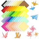 200 Sheets 50 Colors Origami Paper,6x6 inch,Double Sided Colors Paper for Arts and Crafts Projects