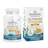 Nordic Naturals Ultimate Omega 2X Teen, Strawberry - 60 Mini Soft Gels - 1120 mg Total Omega-3s with EPA & DHA - Brain Health, Positive Mood, Social Development, Learning - Non-GMO - 30 Servings