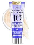 Elvira KP Bump Eraser Foot & Body Scrub, Exfoliating Scrub for Keratosis Pilaris, Smooth Skin with 10% AHA BHA & Niacinamide, Deep Moisturizing Cleanser for All Skin Types, Exfoliante para el Cuerpo