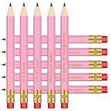 Vusnud 50Pcs - Baby Shower Sharpened Half Pencils with Erasers, Pre-sharpened Pencils for Baby Shower Games, 4 Inches