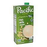 Pacific Foods Original Organic Oat Milk, Plant Based Milk, 32 oz Carton